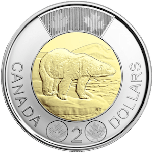 Toonie (2 dollar)