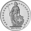 &frac12; Franc (50 rappen)