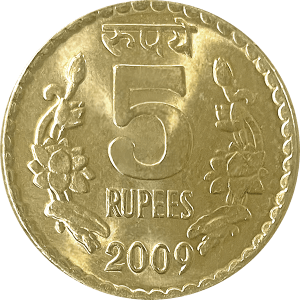 5 rupees (2009-2010)