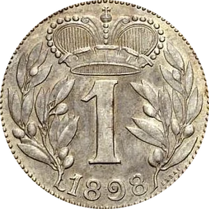 1 Krone 1898