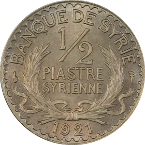 ½ Piastre