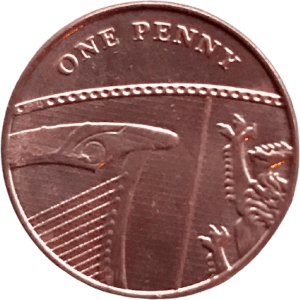 One penny (1p)