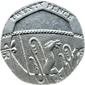 Twenty pence (20p)
